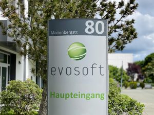 evosoft GmbH Headquarter Haupteingang