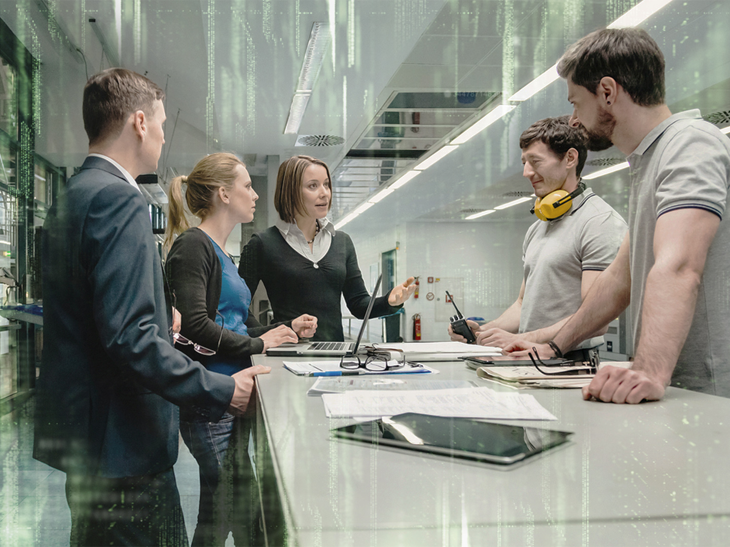 Team von Ingenieuren