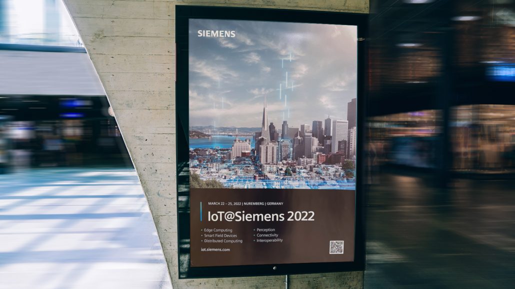 Plakat IoT Siemens Conference 2022