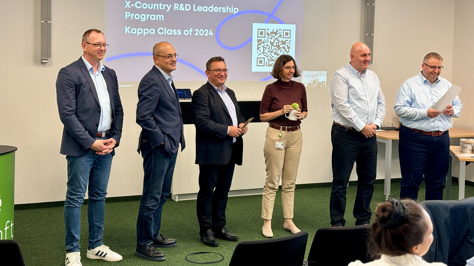 Grand Finale Zeremonie des X-Country R&D Leadership Programms bei der evosoft GmbH