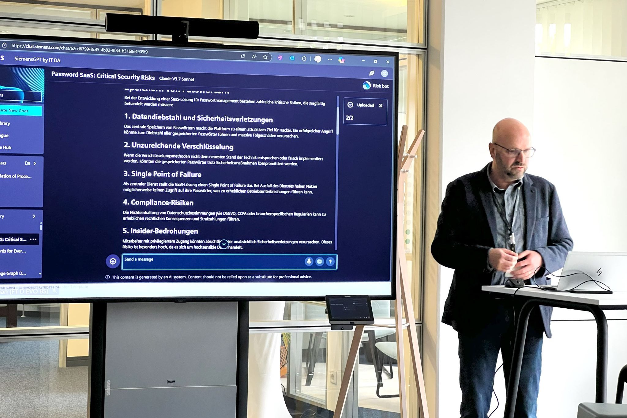 My Own SiemensGPT Bot mit Christian Günther