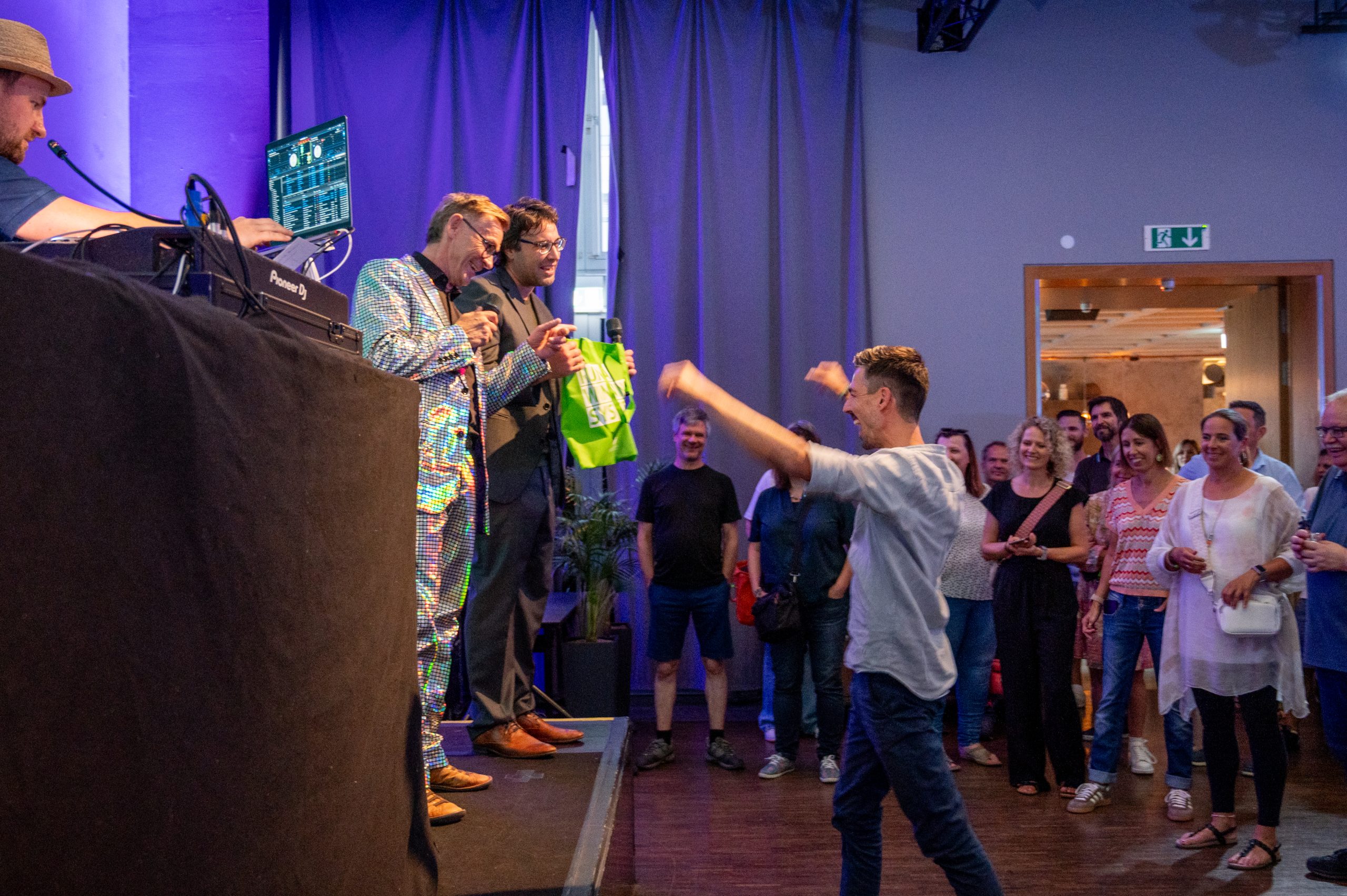 Siegerehrung des evosoft-Jubiläumsquiz