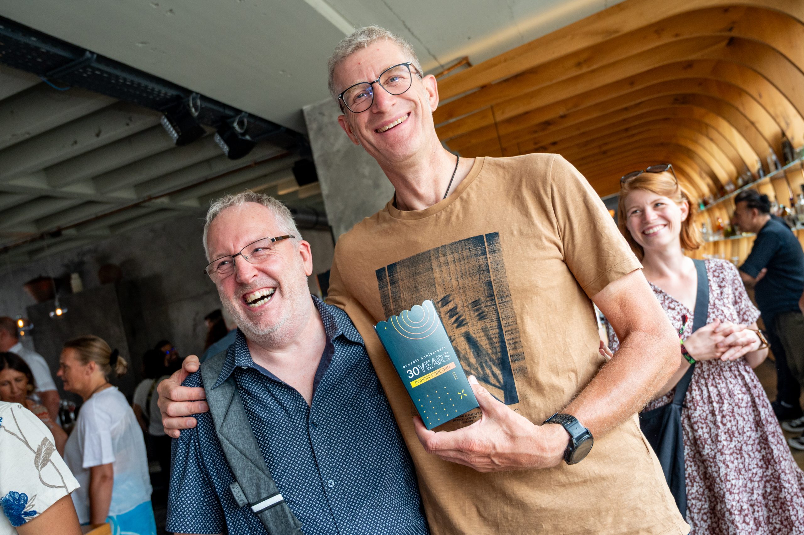 Frisches Popcorn als süßer Snack am Abend