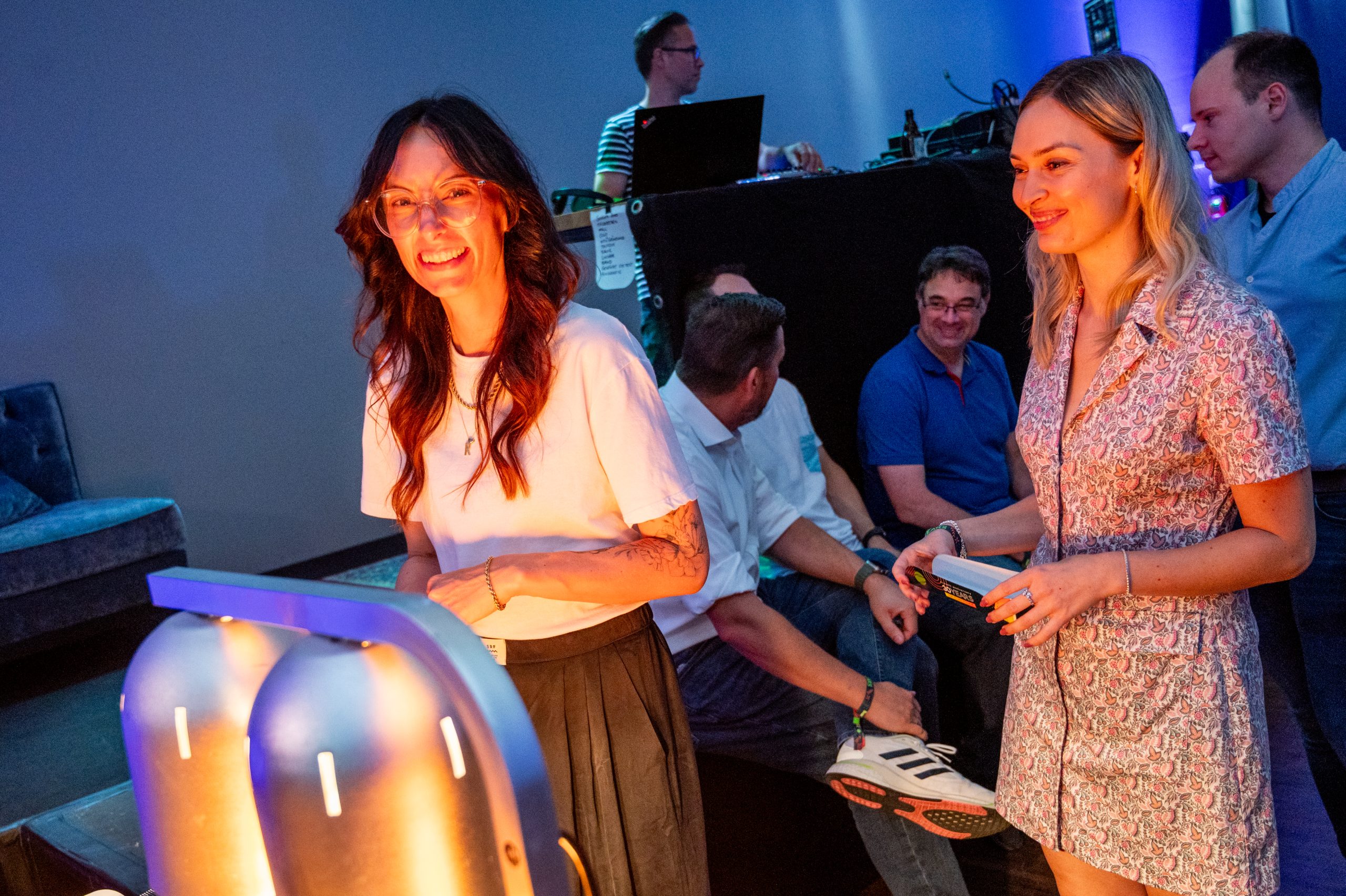 Beliebte Anlaufstelle: Die Hotdog-Station beim Jubiläum